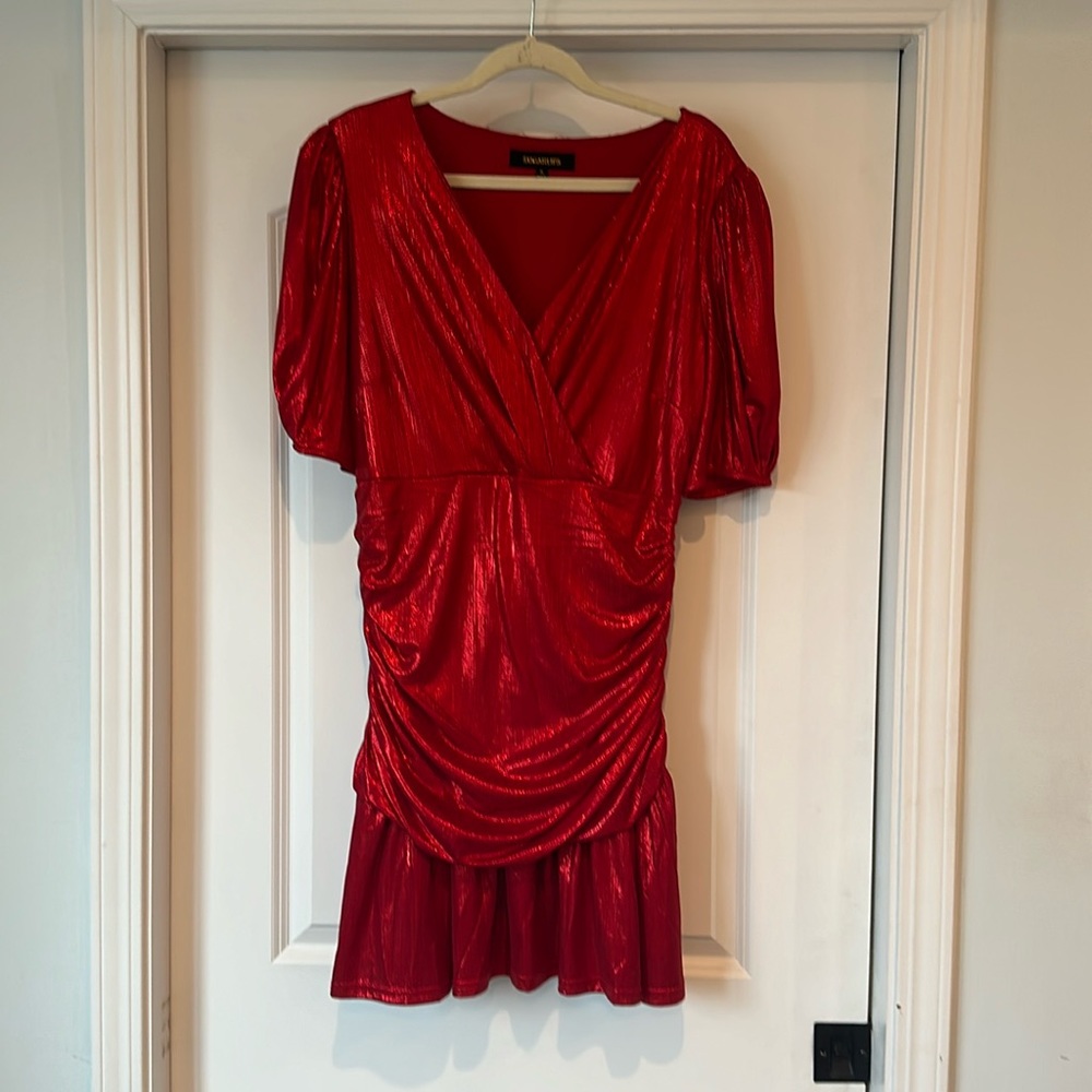 80’s drop waist dress size XL